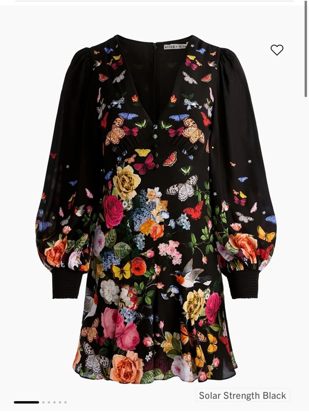 Alice + Olivia IRENE MINI DRESS NWT size 6 - Picture 2 of 10